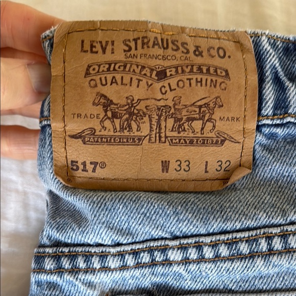 Vintage Levi's Orange tab 517 Jeans 33x32 - Picture 3 of 15